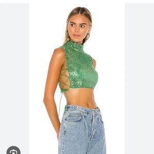 REVOLVE 21 Crop Top in Green💚